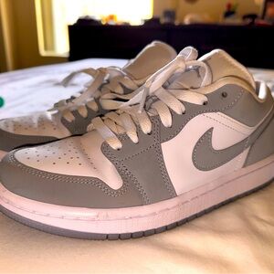 Nike Air Jordan 1’s Low Wolf Grey